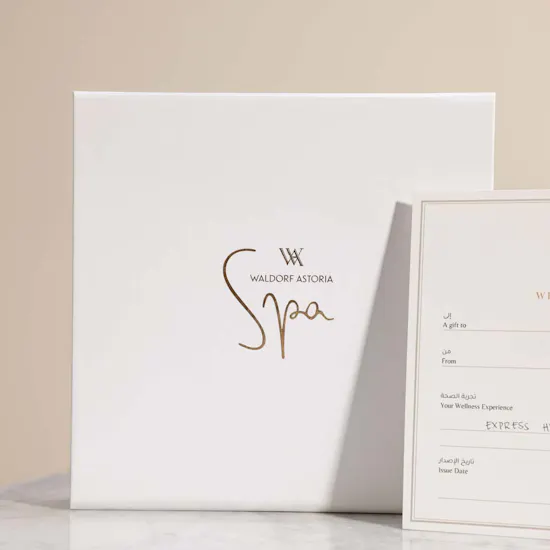 Waldorf Astoria Spa Experience HydraFacial Gift Voucher