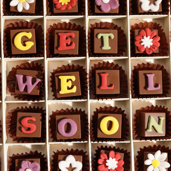 Floward Floral Get Well Soon Chocolate Box
