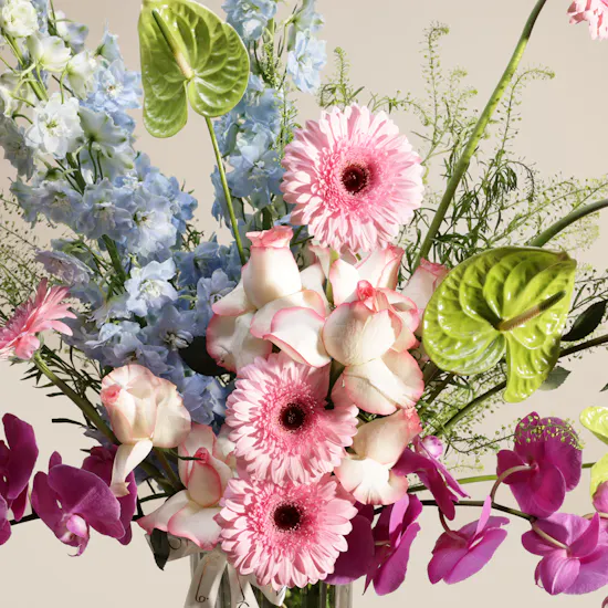 Nachtmann Radiant Flowers Crystal Vase