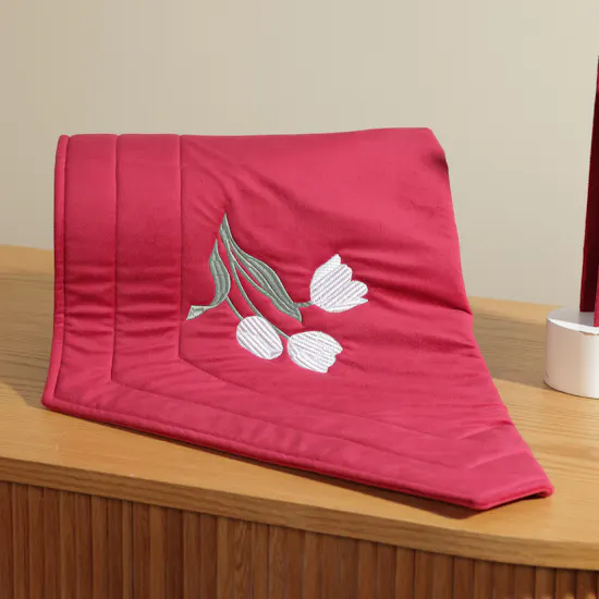 Glossy Touch Red Tulip Prayer Set