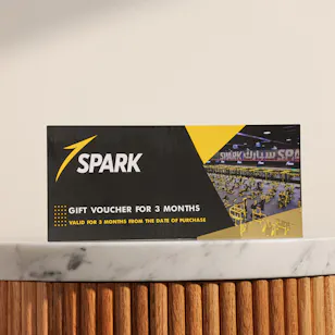 Spark Athletic Center 3 Months Subscription Gift Voucher for Women