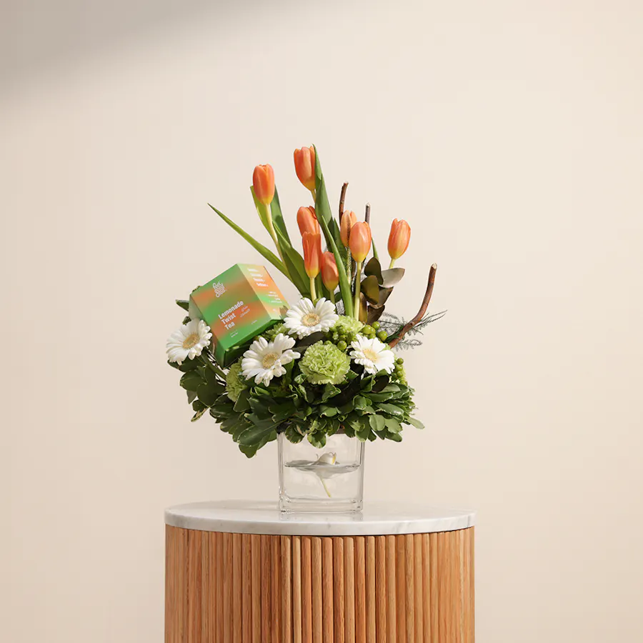 Feel Good Tea Lemonade Twist Tea | Flower Vase 3