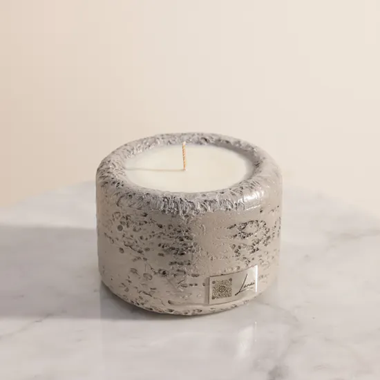 Lanai Small Perla Grey Candle
