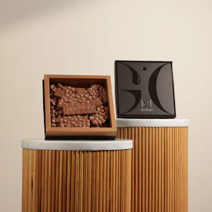 Ghazl Chocolatier Good luck Chocolate Box