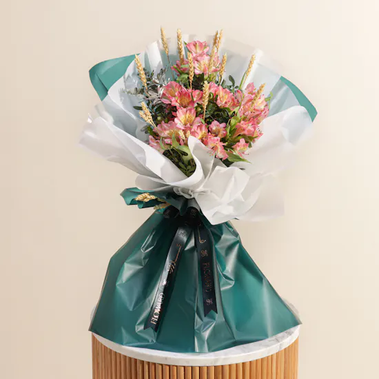 Royal Pink Alstroemeria Bouquet