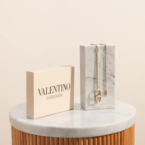 Valentino Garavani Vlogo Signature Chain Belt