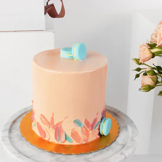 Floward Get Well Soon Cake | Rose Bouquet