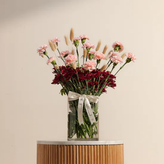Graduation Flowers Vase