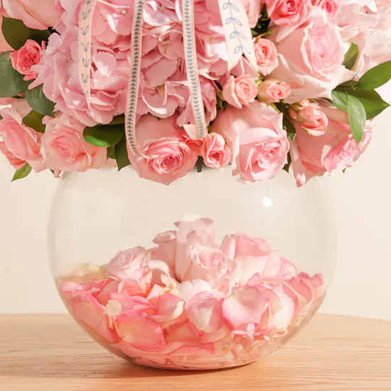 Pink Beauty Floral Vase