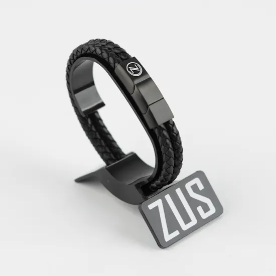 Zus Black Double Bracelet