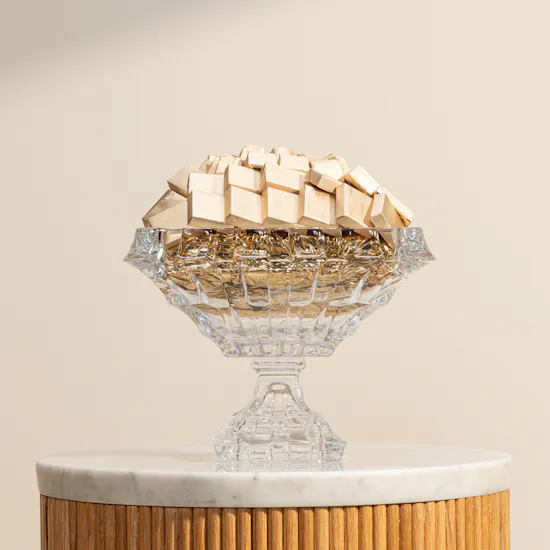 Patchi Mix Gold Chocolate Crystal Tray