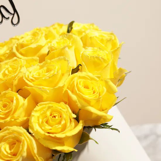 Whispering Birthday Rose Box