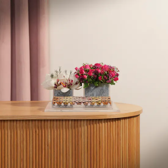 Abucci Chocolates Tray | Elegant Flowers