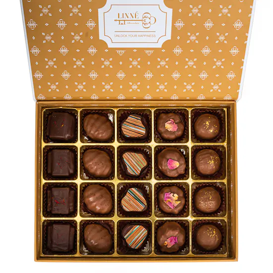Linne Omani Chocolates | Orange Carnation