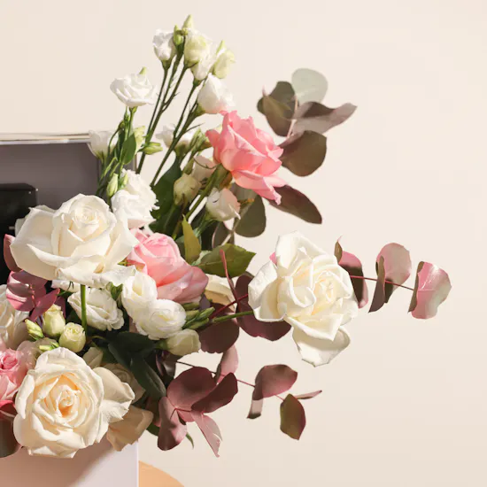 Mubkhar Luxurious Home Essentials Gift Box | Delicate Flowers
