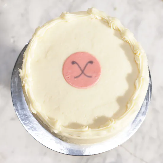 More Chocolate Sugar Free Small Vanilla Cake