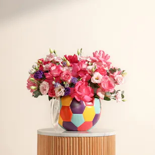Color Symphony Flowers Vase Color Symphony Flowers Vase