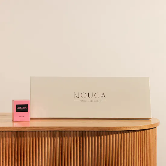 Valentino Perfume and Nouga Bonbons Birthday Gift Set