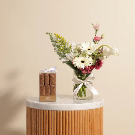 Levo Chocolate Box | Flowers Vase