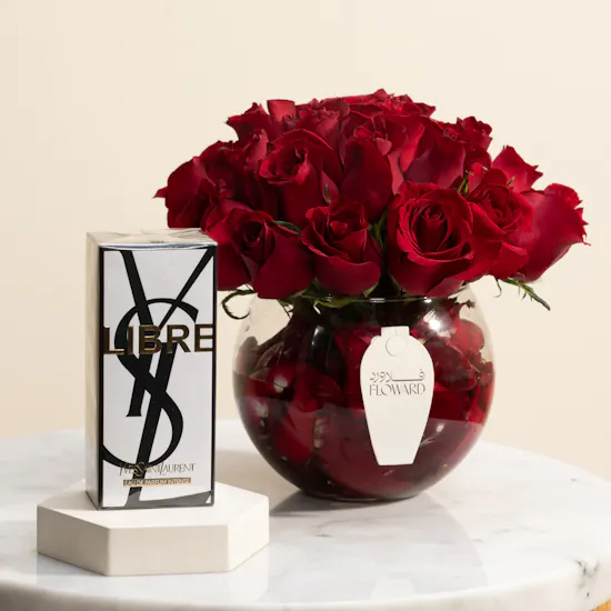 Yves Saint Laurent Libre Intense EDP for Women | Blossoms of Joy Vase