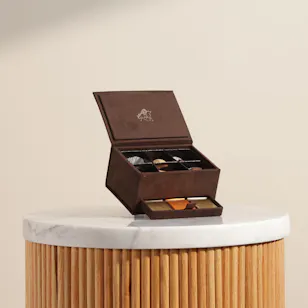 Godiva Royal Mini Chocolate Brown Box Godiva Royal Mini Chocolate Brown Box