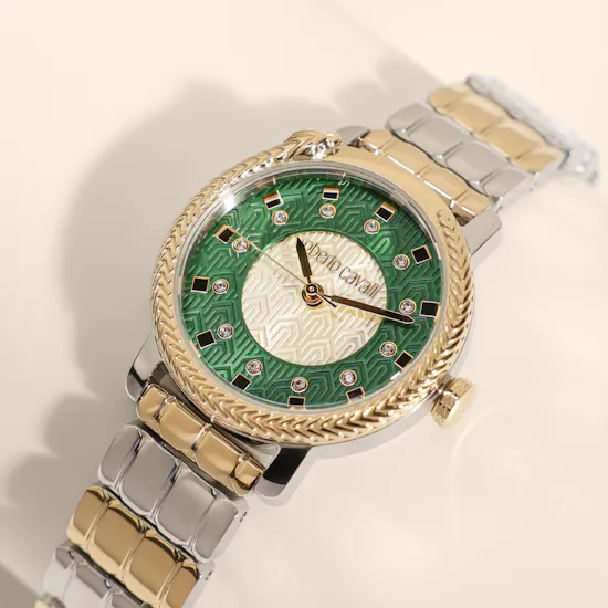 Roberto Cavalli Eterea Two Tones Women’s Watch