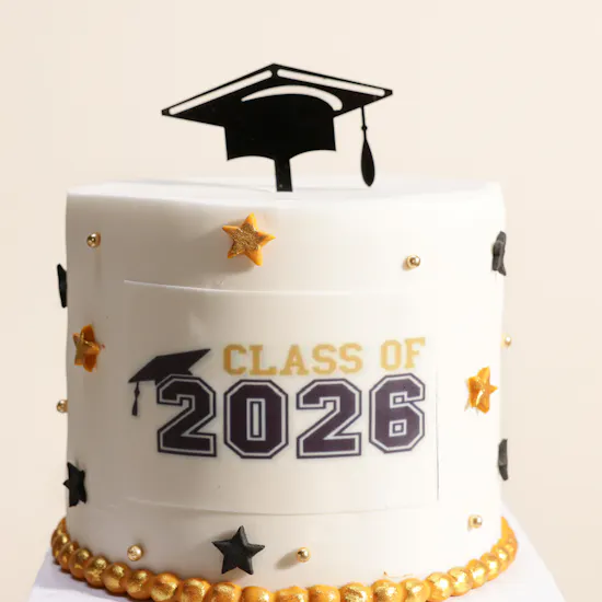 Floward Class of 2026 Graduation Cake Bundle