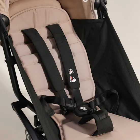 Stokke Yoyo3 Taupe with Black Frame Baby Stroller