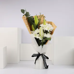 Elegant White | Flower Bouquet Elegant White | Flower Bouquet