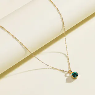 Caroline Svedbom May Green Birthstone Necklace Caroline Svedbom May Green Birthstone Necklace