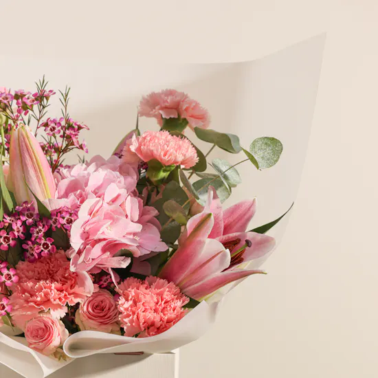 Floward Pink Reverie Flower Bouquet