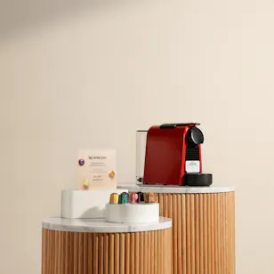Nespresso Essenza Mini D30 Red Coffee Machine