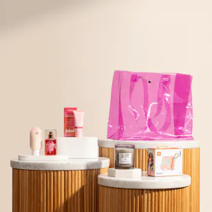 All in One Purple Summer Bag