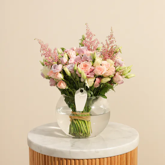 Pastel Flowers Dreams Vase