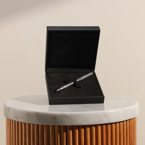 Versace Silver Timeless Infinite Ballpoint Pen