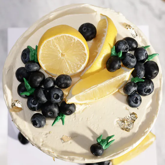 Floward Lemon Blueberry Delicious Cake