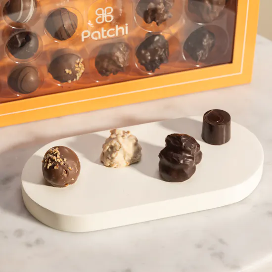 Patchi Les Gourmets Mix Chocolate Rocher Box