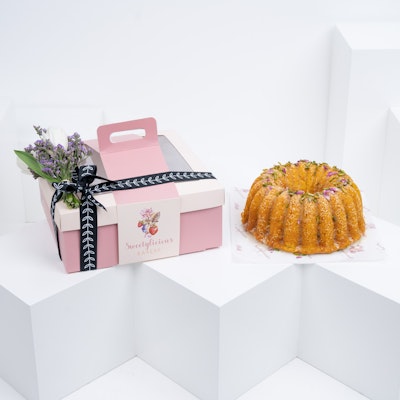 Sweetylicious Safron Cake | Flowers
