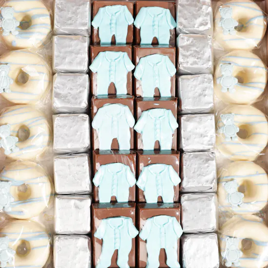 Cocoanuts Welcome Baby Boy Chocolate Box