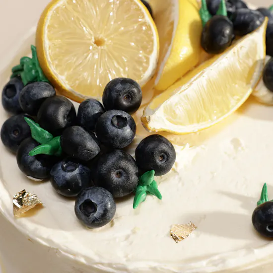 Floward Lemon Blueberry Delicious Cake