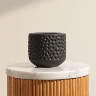 Floward Fancy Black Ceramic Vase Floward Fancy Black Ceramic Vase