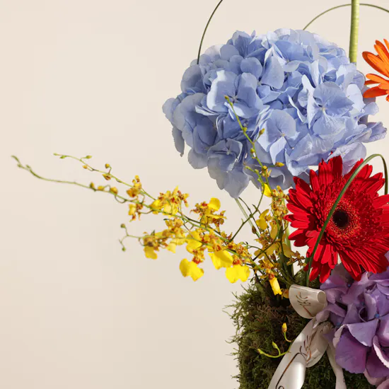Charming Colorful Flower Vase