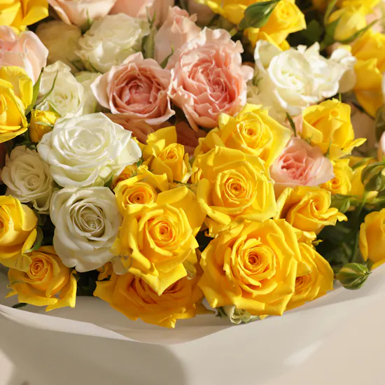 Radiant Purity Flower Bouquet
