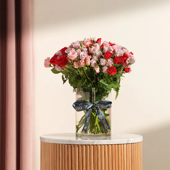 Radiant Petal Symphony Vase