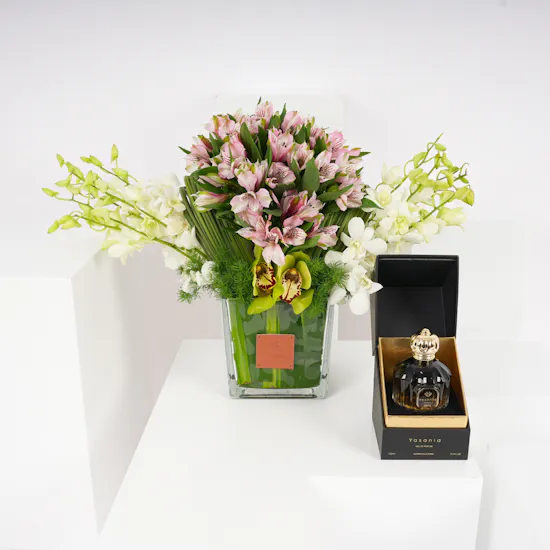 Yasania Onyx Woody Amber Perfume 100 ml | Flowers Vase