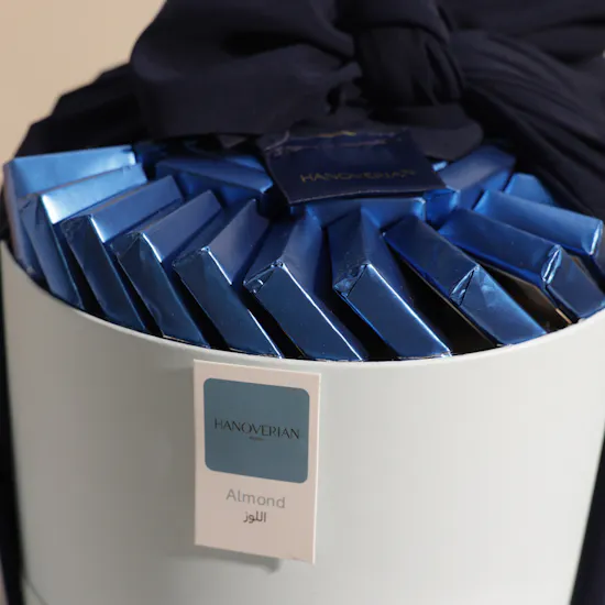 Hanoverian Almond Chocolate Blue Box