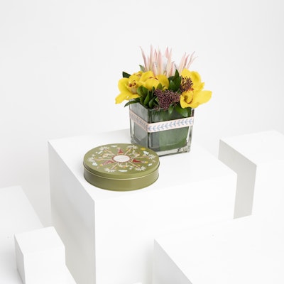 Flowers With Musa & Palm Dates III