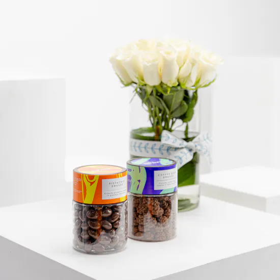 Moko Chocolate Dragée Set | Love Flowers