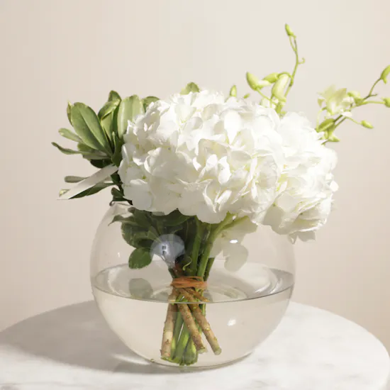 Floward Unique Rosary | Moonlight Serenity Vase