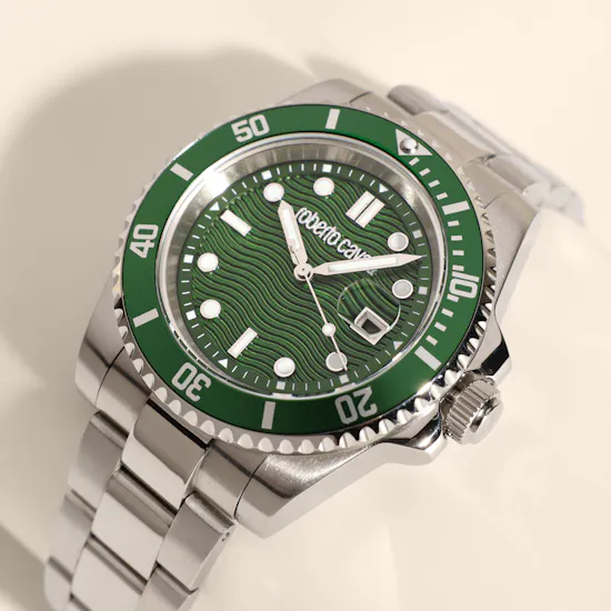 Roberto Cavalli Baleno Green Men’s Watch